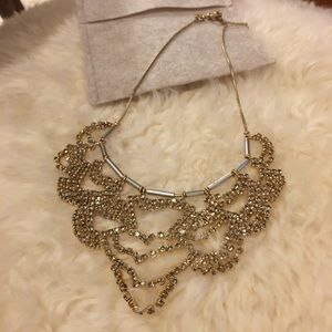 Madewell Chandelier Crystal Bib Necklace